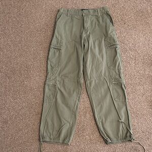 Women’s Olive Cargo Pants